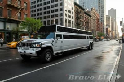 Red 14-Passenger SUV Limousine