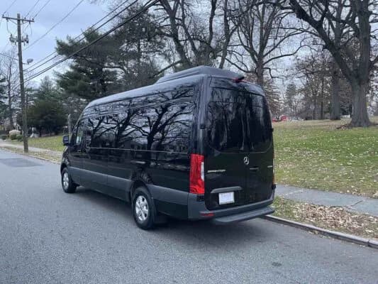 Mercedes Sprinter Black Van Brooklyn Limo