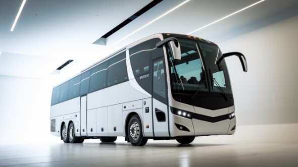 54-Passenger Charter Bus