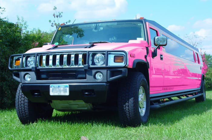 Pink 14-Passenger SUV Limousine