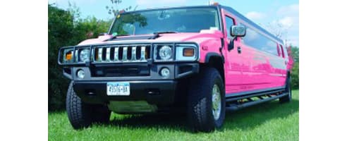 Pink Hummer H2 Luxury Limousine Main 001