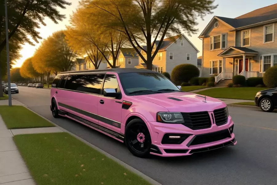 Pink 6-Passenger Luxury SUV