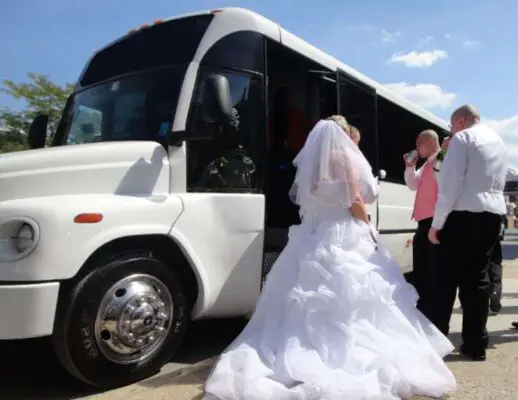 White 14-Passenger SUV Limousine