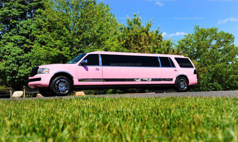 Pink 6-Passenger Luxury SUV