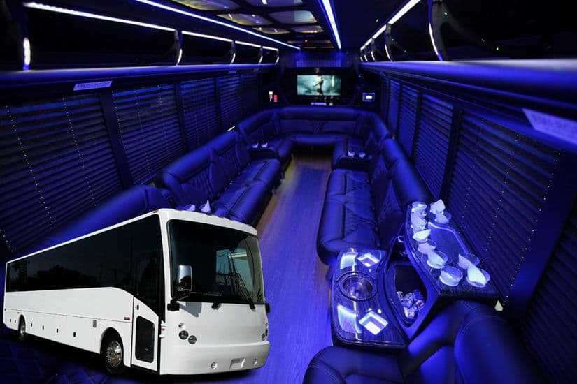 Pink 10-Passenger Stretch Limousine