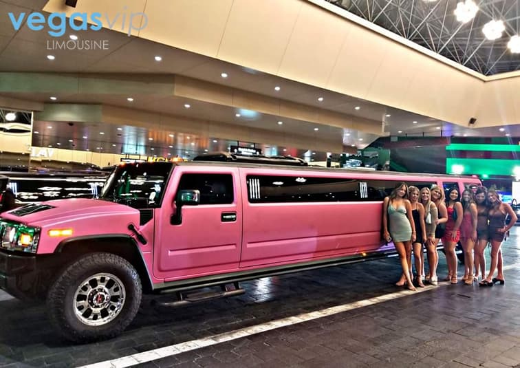 Pink SUV Limo
