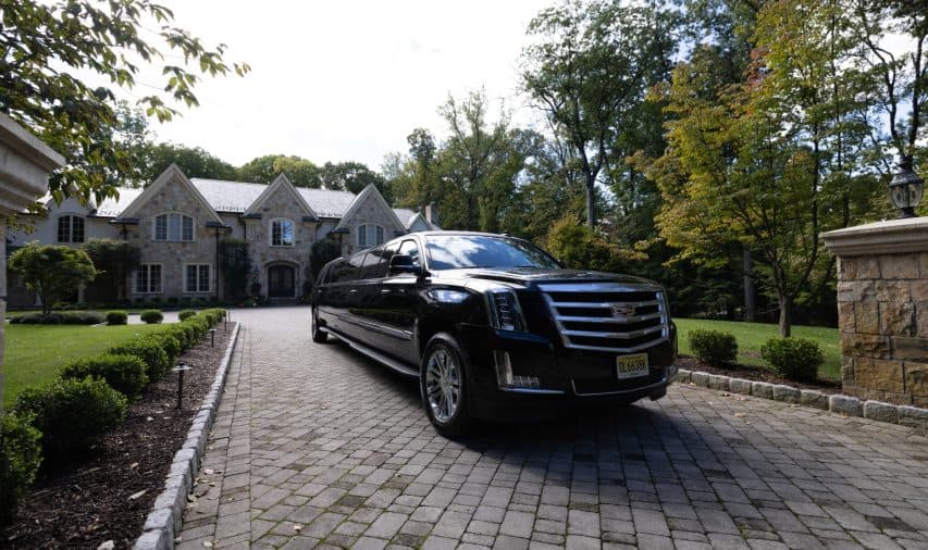Black 20-Passenger SUV Limousine