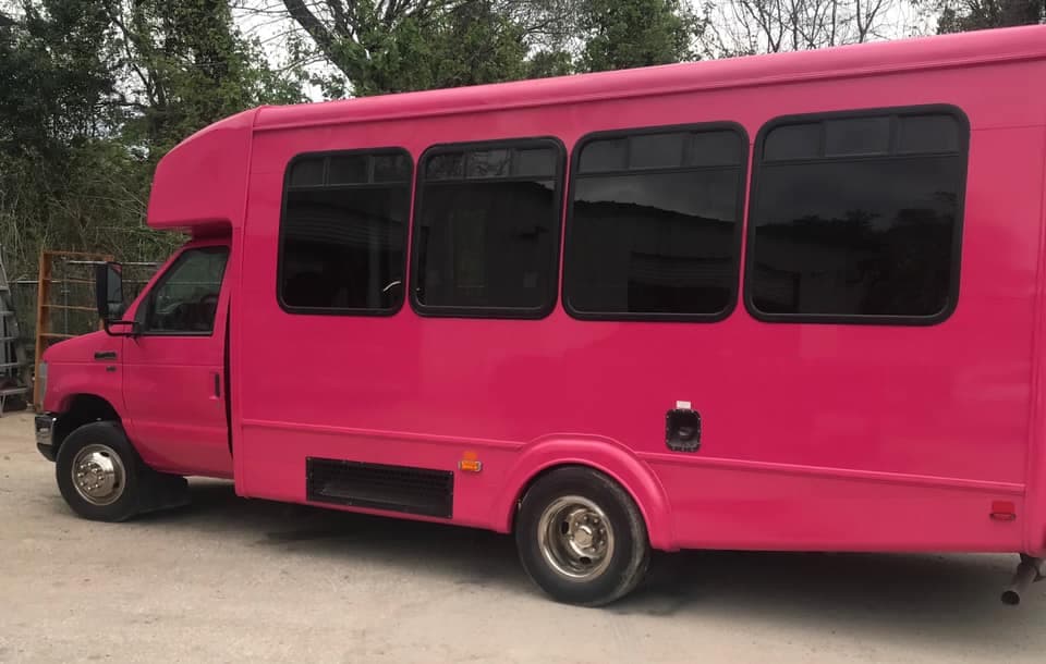 White 12-Passenger Sprinter Van
